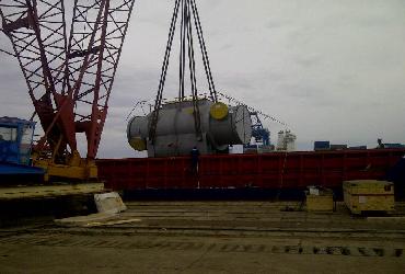 Transport agabaritic condensatoare
