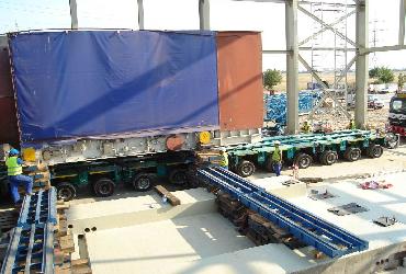Translatarea unei turbine de gaz