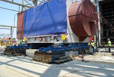 Translatarea unei turbine de gaz