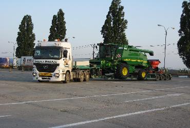 Transport echipamente agricole